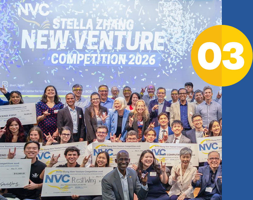 entrepreneurs at the 2026 Stella Zhang New Venture Competition
