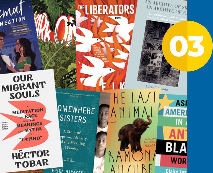 book covers from alumni authors