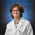 Headshot of Dr. Lisa Gibbs in white coat.