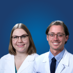 Headshot of Dr. Crystal Jicha and Dr. Samuel Spiegel.