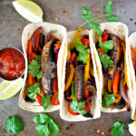 Vegetarian tacos.